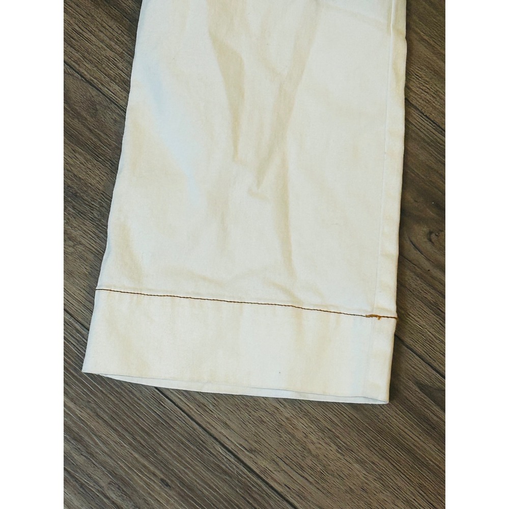 Elan Off-White Wide Leg Pants - Picture 2 of 6